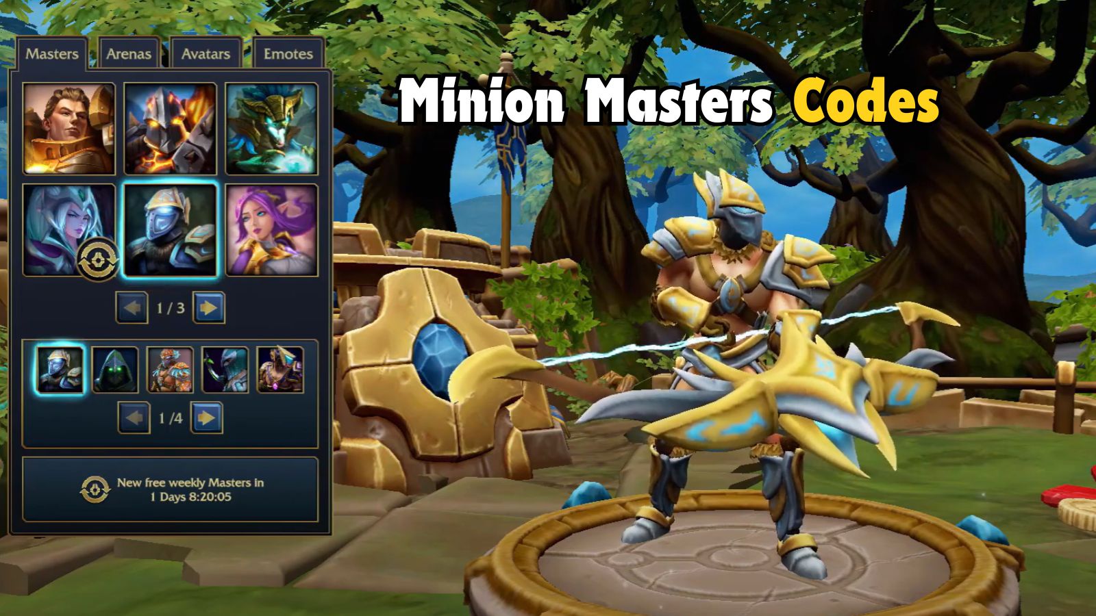 Minion Masters Codes