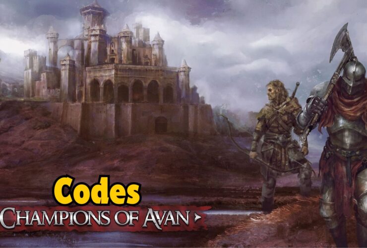 Champions Of Avan Codes