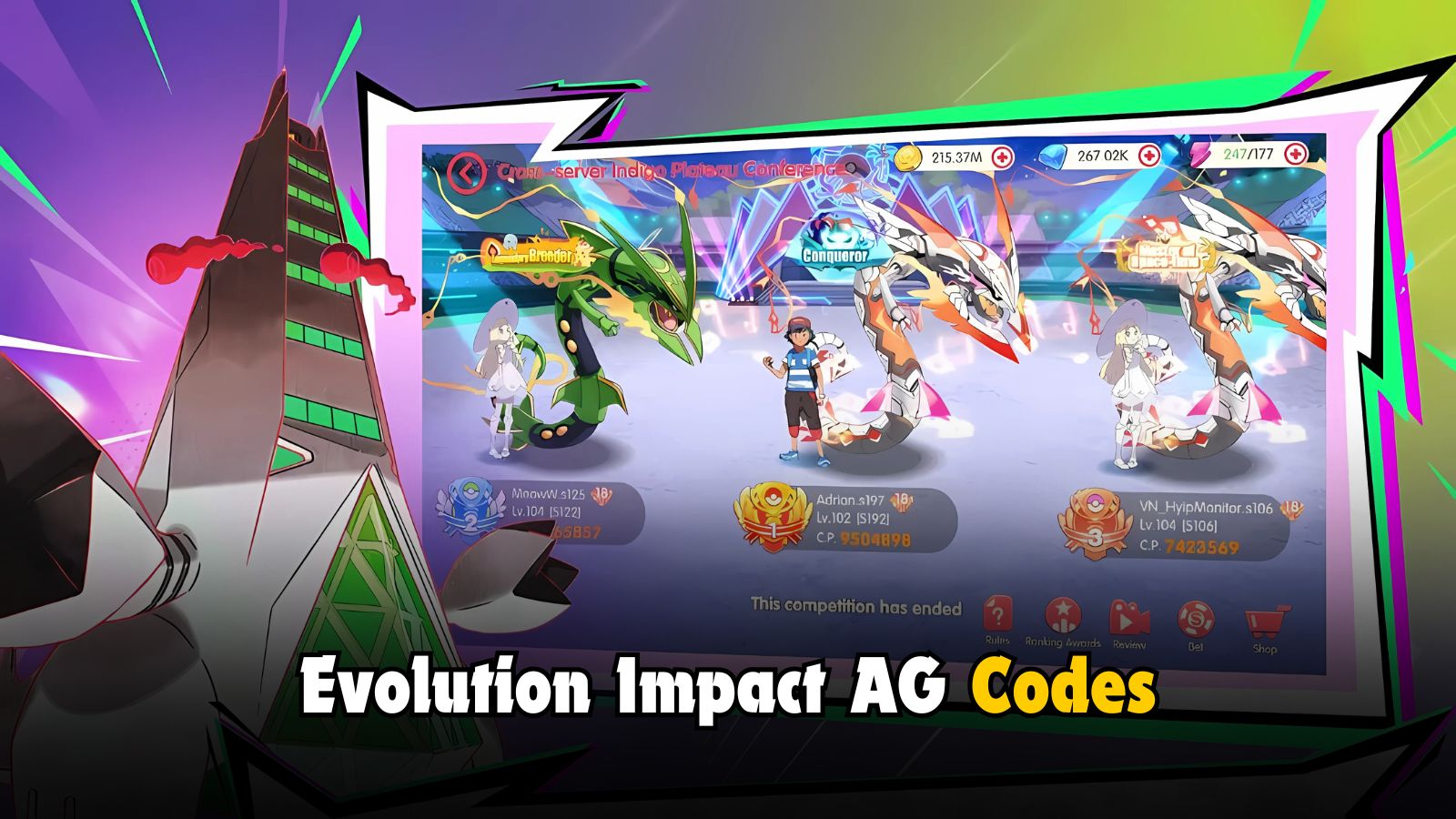 Evolution Impact AG Codes